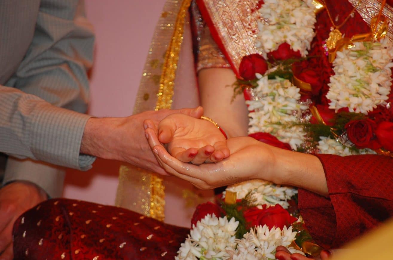 Kanyadan and Hasta Milap in Hindu Wedding Ceremony